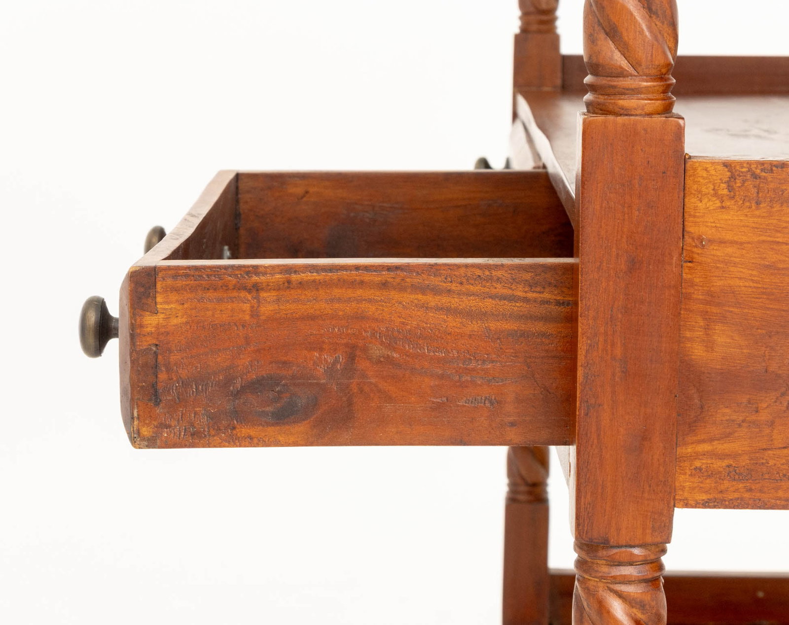 Victorian Mahogany Rectangular Dumb Waiter - 7