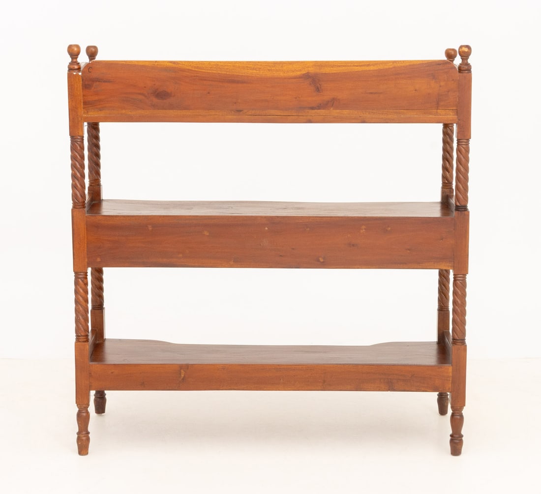 Victorian Mahogany Rectangular Dumb Waiter - 8