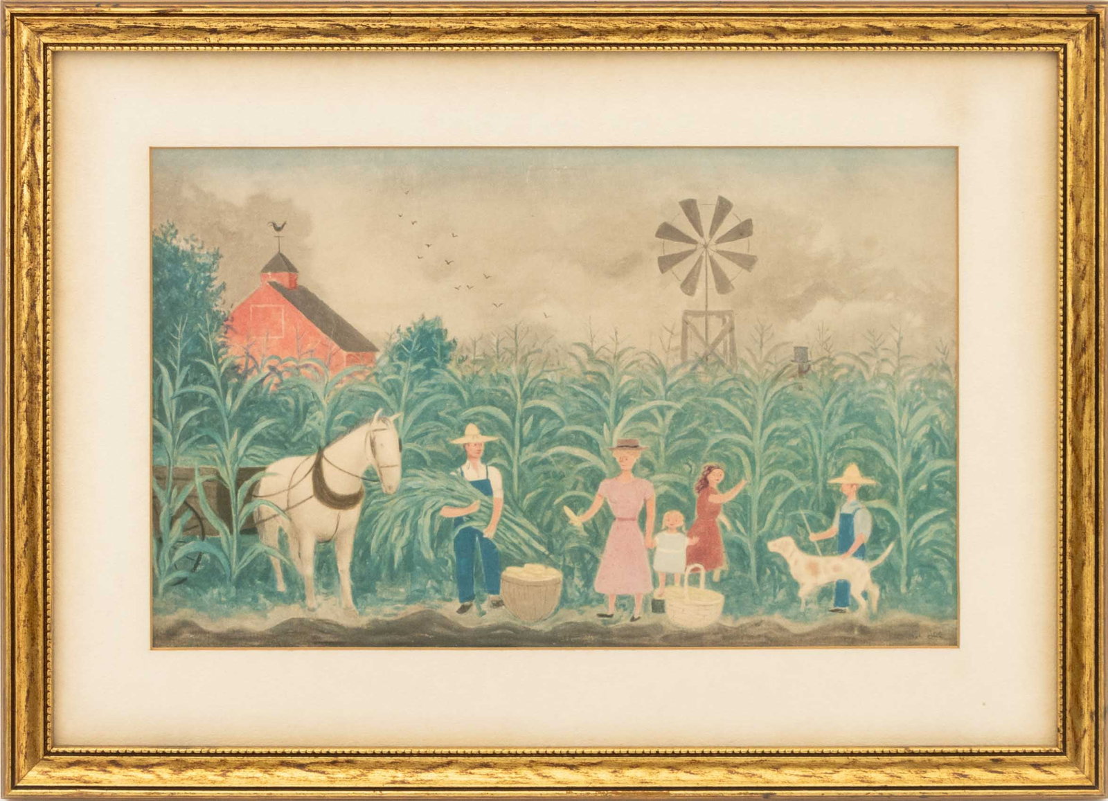 Doris Lee "Cornfield" Giclee Print (1 of 8)