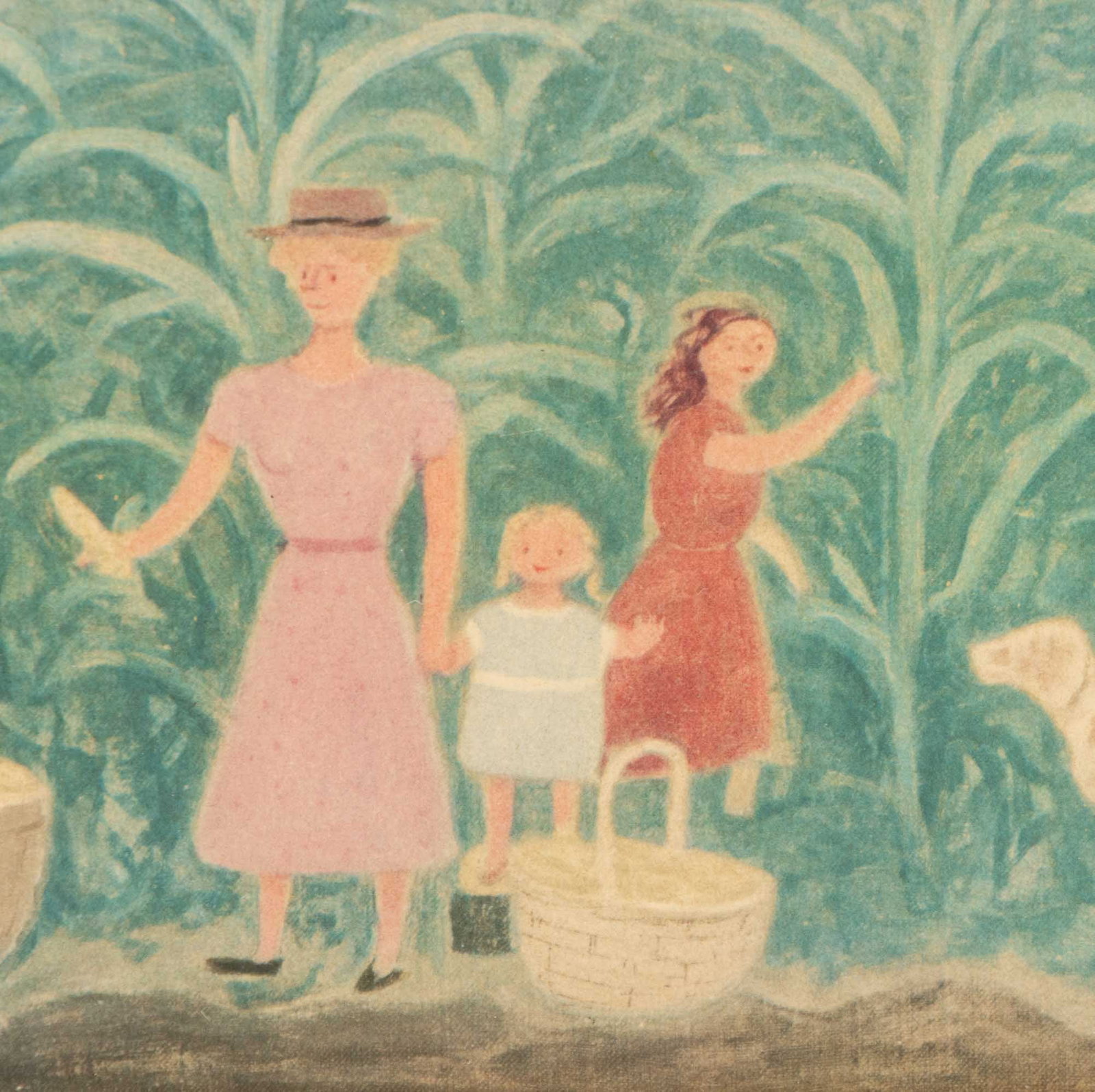 Doris Lee "Cornfield" Giclee Print - 4