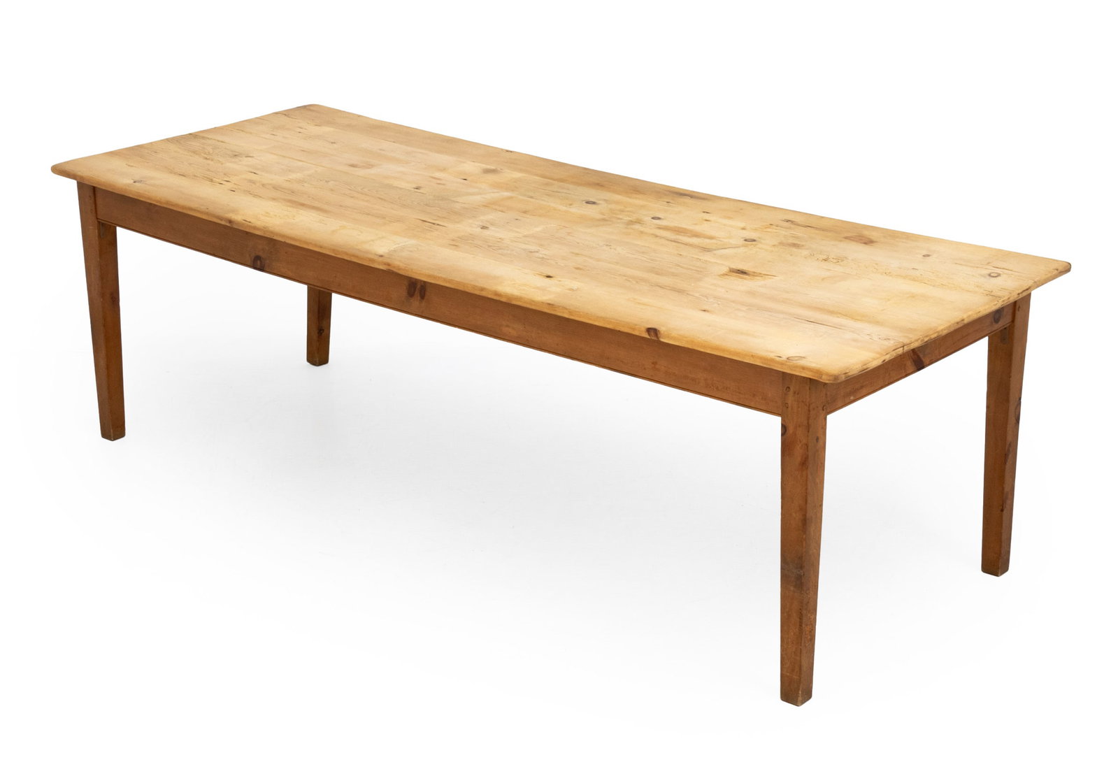French Country House Style Rustic Pine Work Table (1 of 9)