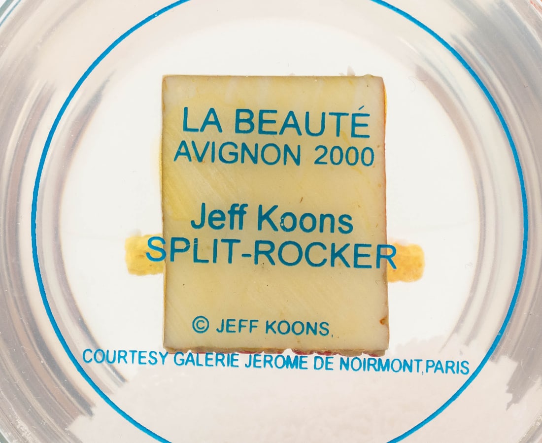 Jeff Koons "Split-Rocker" Snow Globe, 2000 - 10