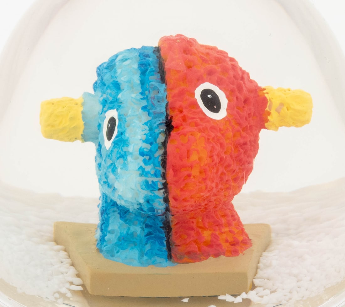 Jeff Koons "Split-Rocker" Snow Globe, 2000 - 3