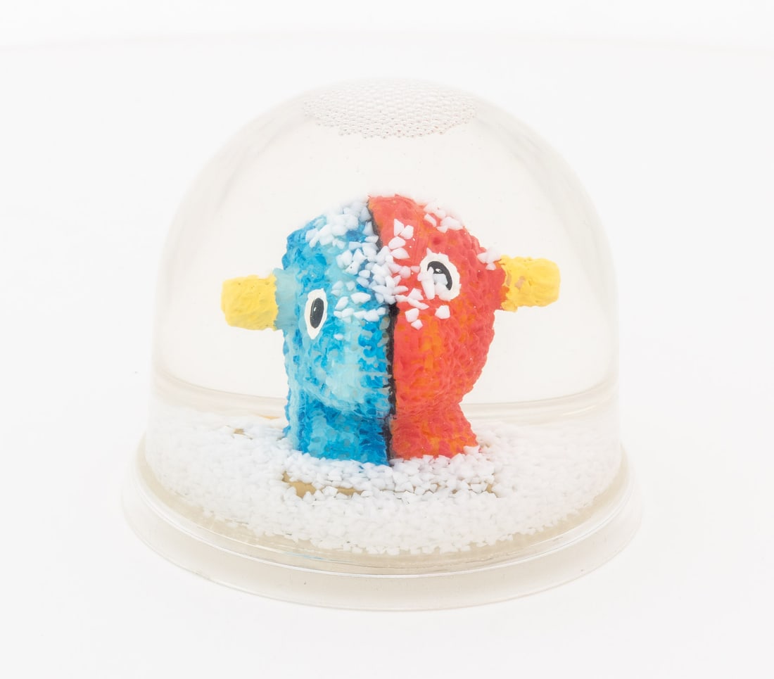 Jeff Koons "Split-Rocker" Snow Globe, 2000 - 8