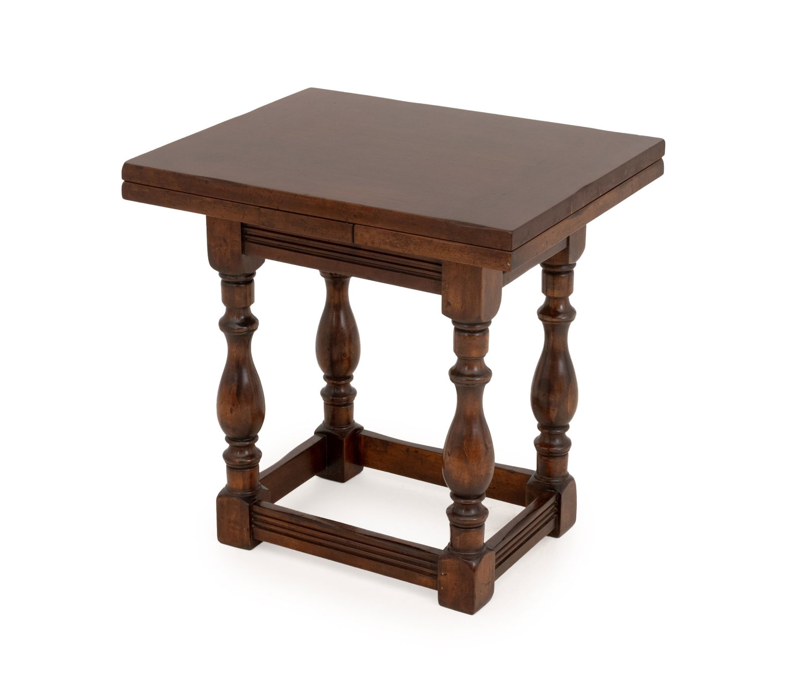 Victorian Oak Drawleaf Table (1 of 8)