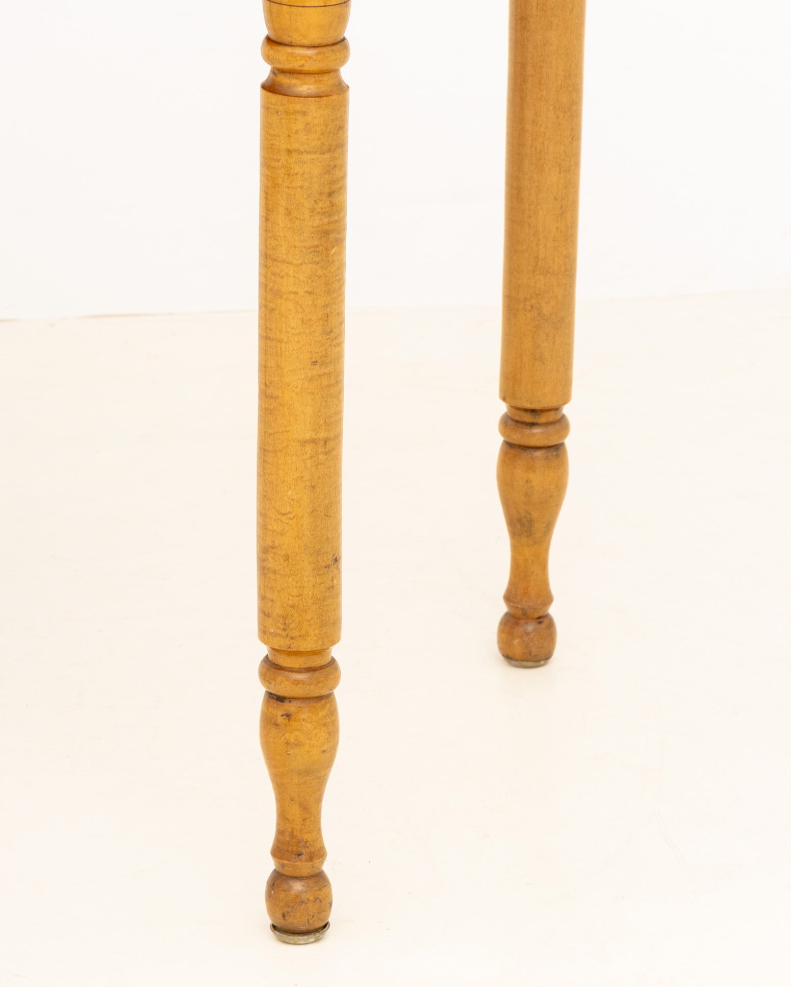 Federal Style Maple Bedside Table - 4