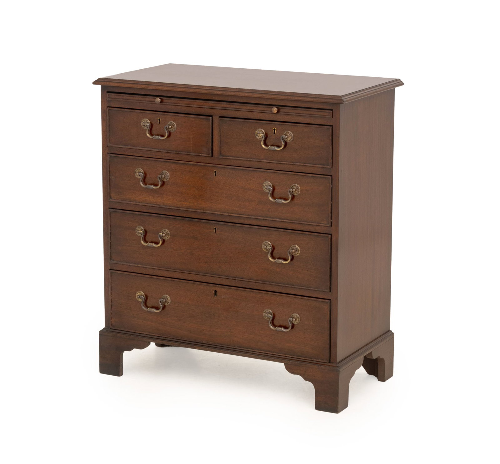 George III Style Mahogany Chest of Drawers (1 of 9)