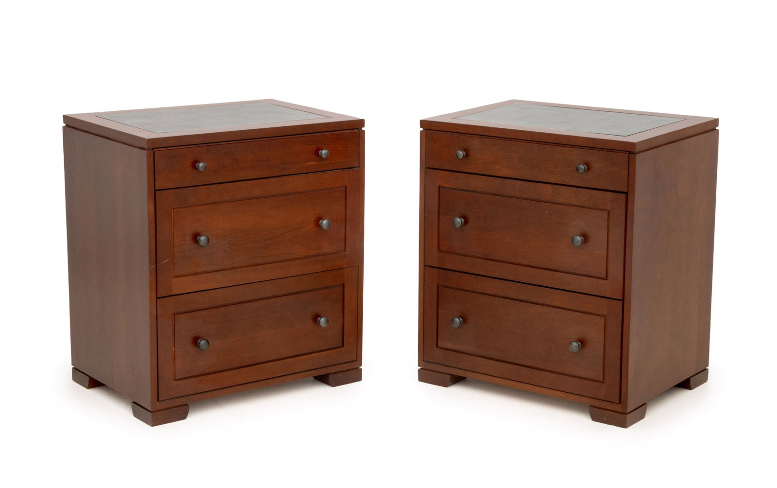 Copeland Furniture Mahogany Bedside Tables, Pair (1 of 10)