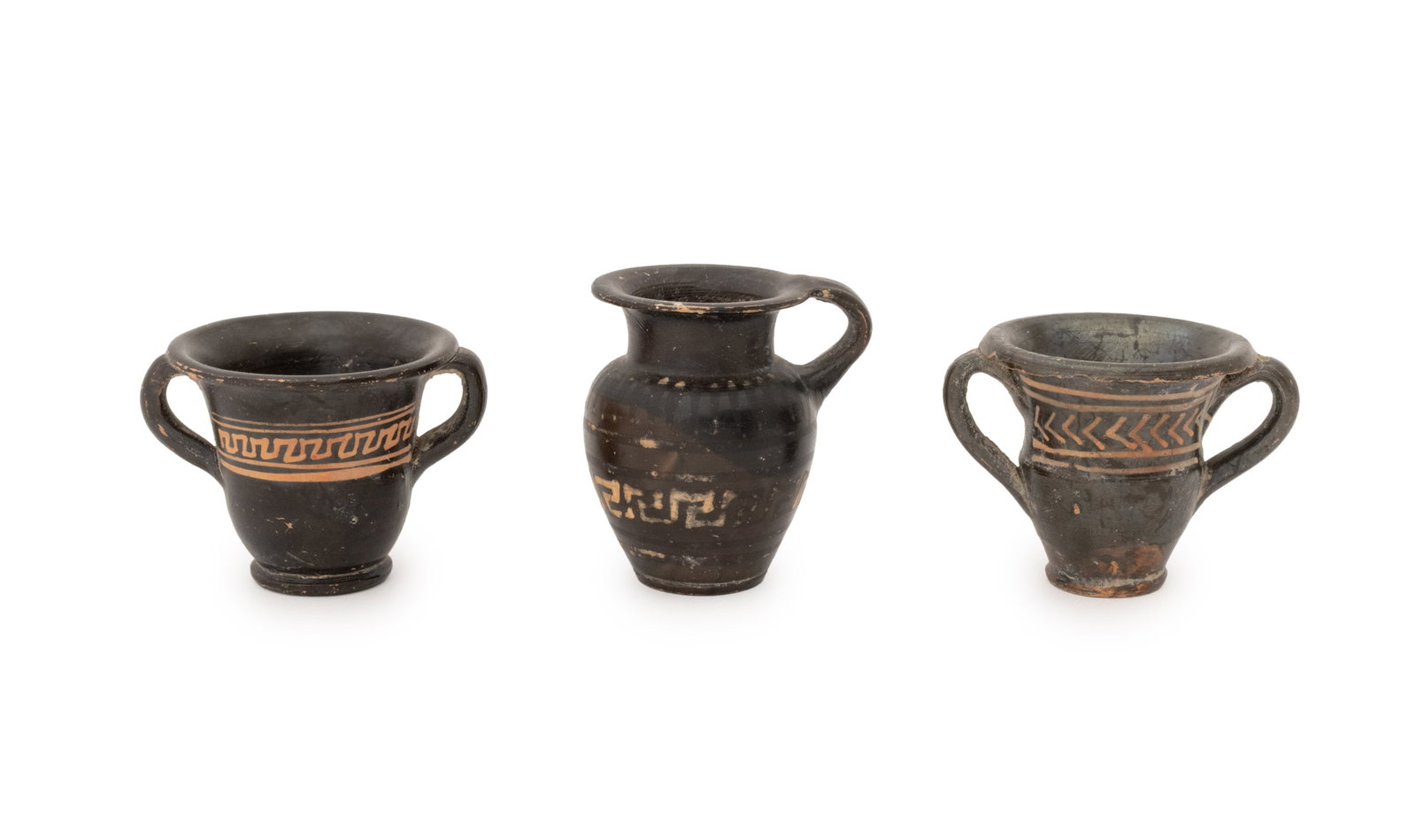 Greek Blackware Terracotta Diminutive Vessels, 3 (1 of 11)