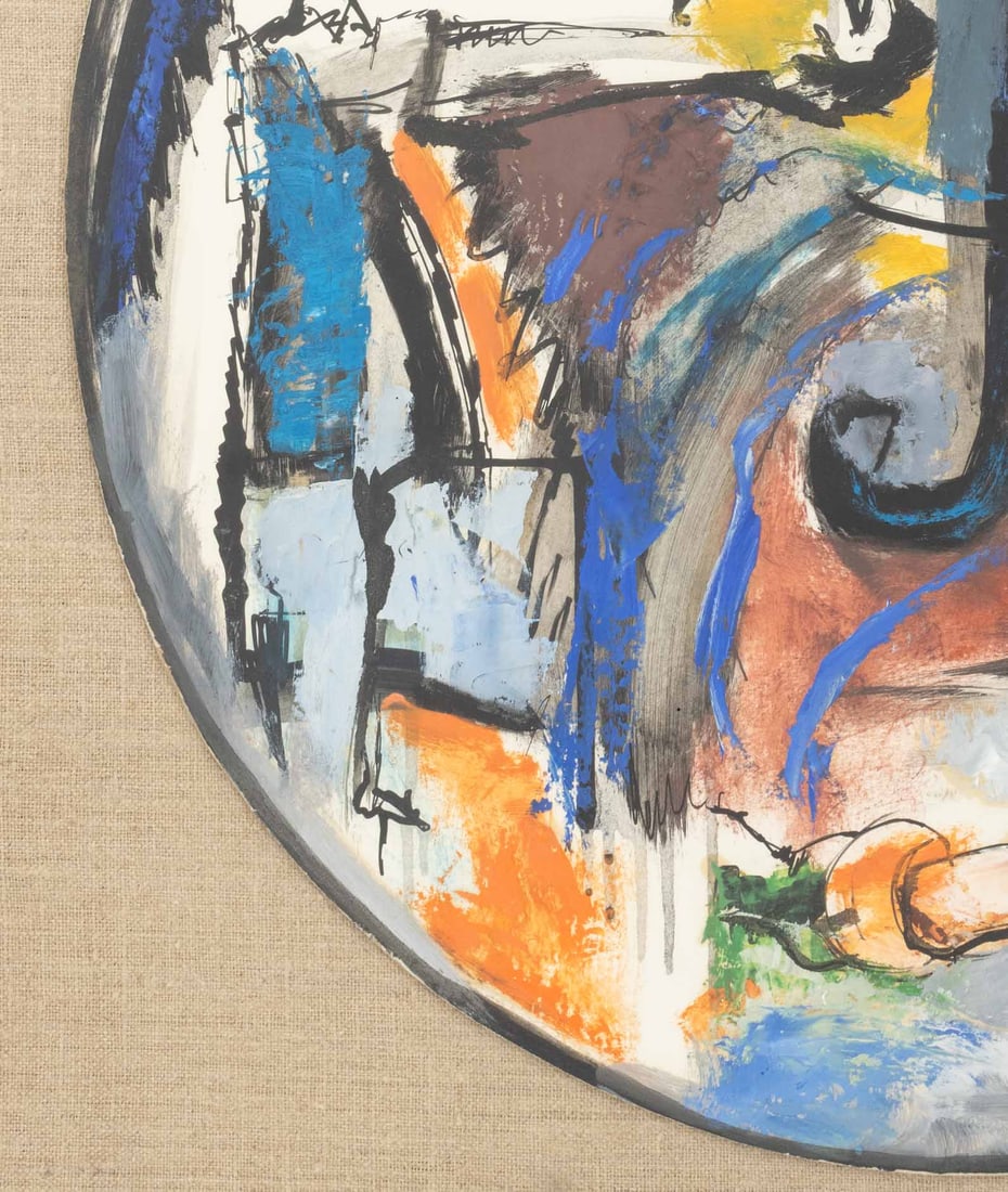 Agudelo Abstract Composition Mixed Media - 3