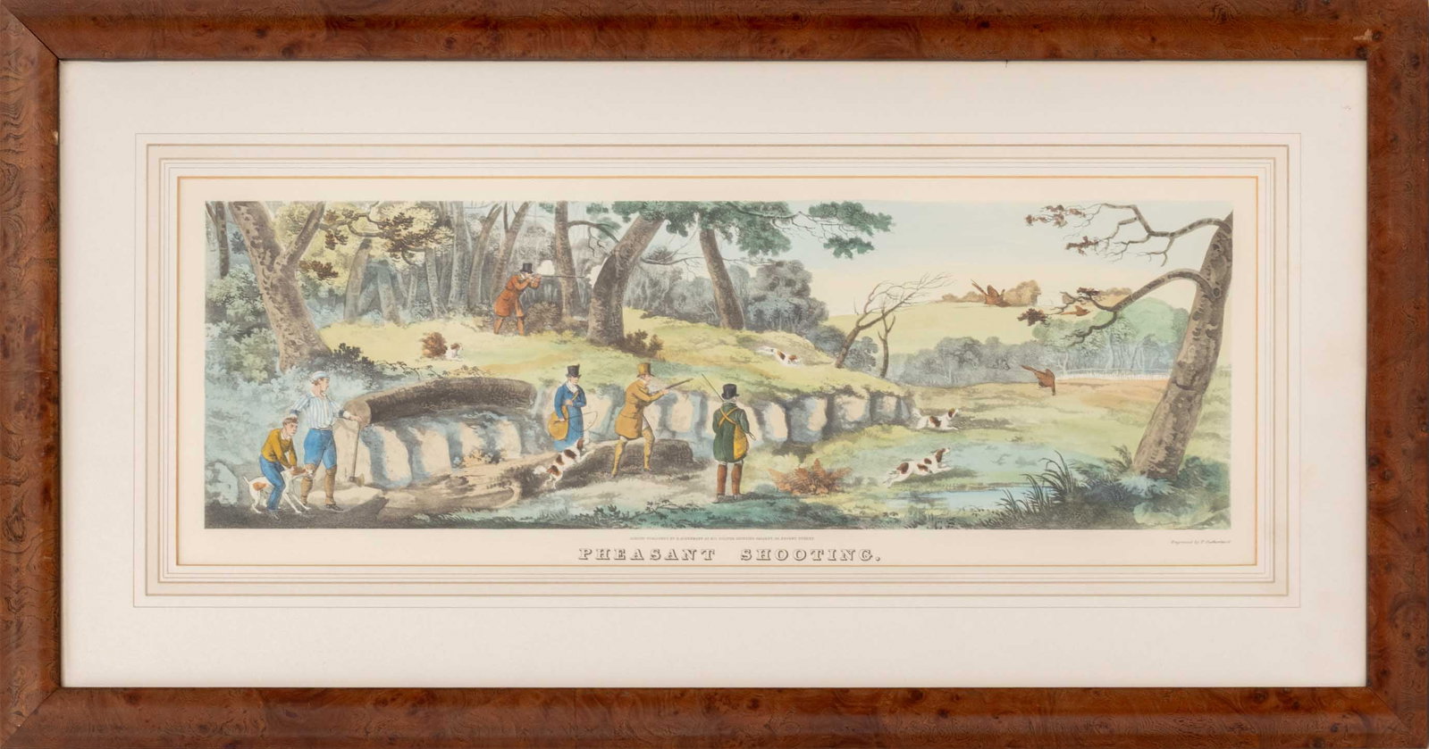 Thomas Sutherland "Pheasant Shooting" Lithograph (1 of 7)