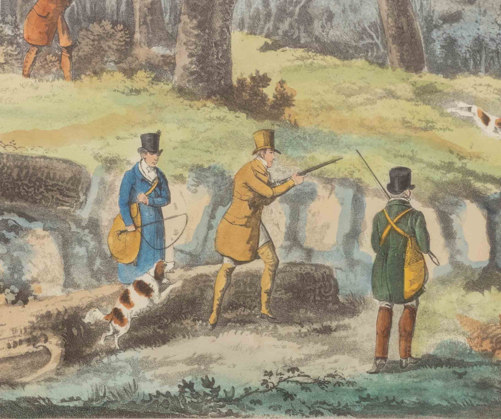 Thomas Sutherland "Pheasant Shooting" Lithograph - 4