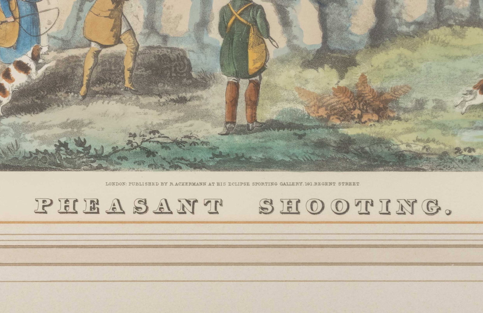 Thomas Sutherland "Pheasant Shooting" Lithograph - 6