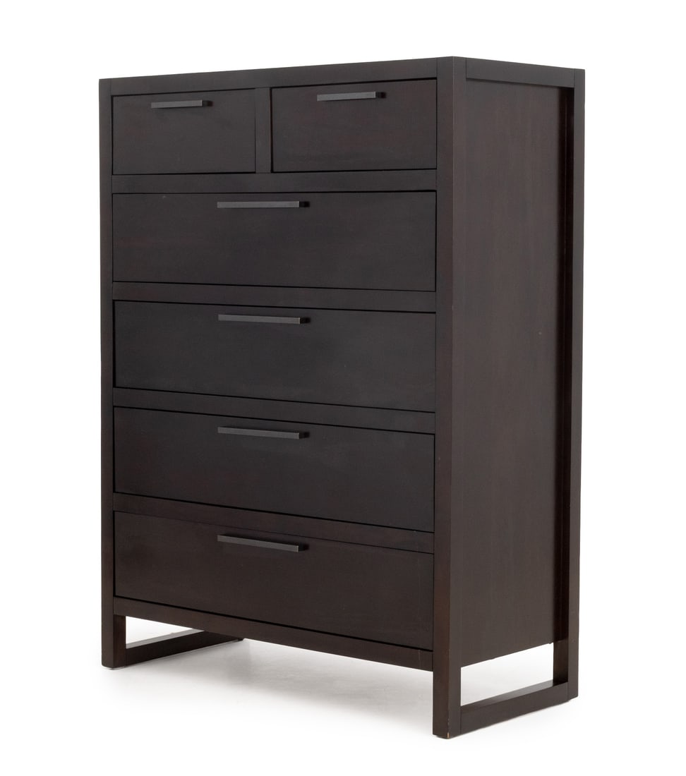 Casana "Tahoe" Ebonized Wood Dresser (1 of 8)