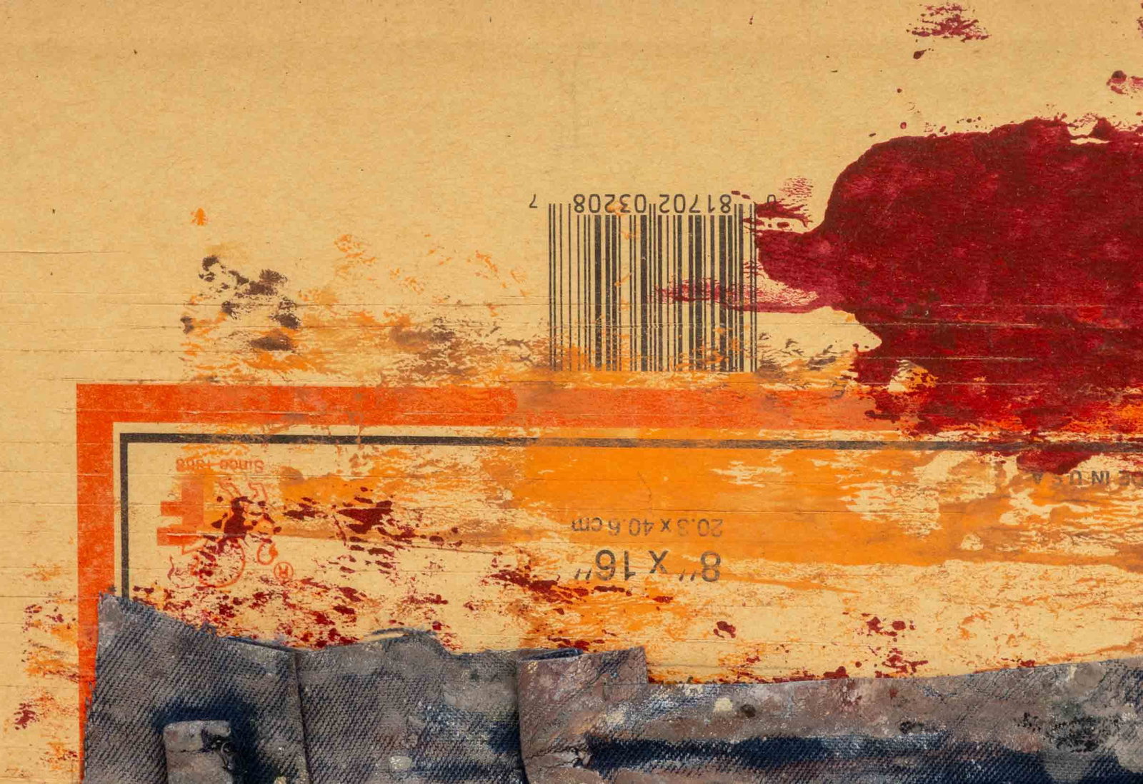 Joy Floyd "Red" Collage, 2002 - 6