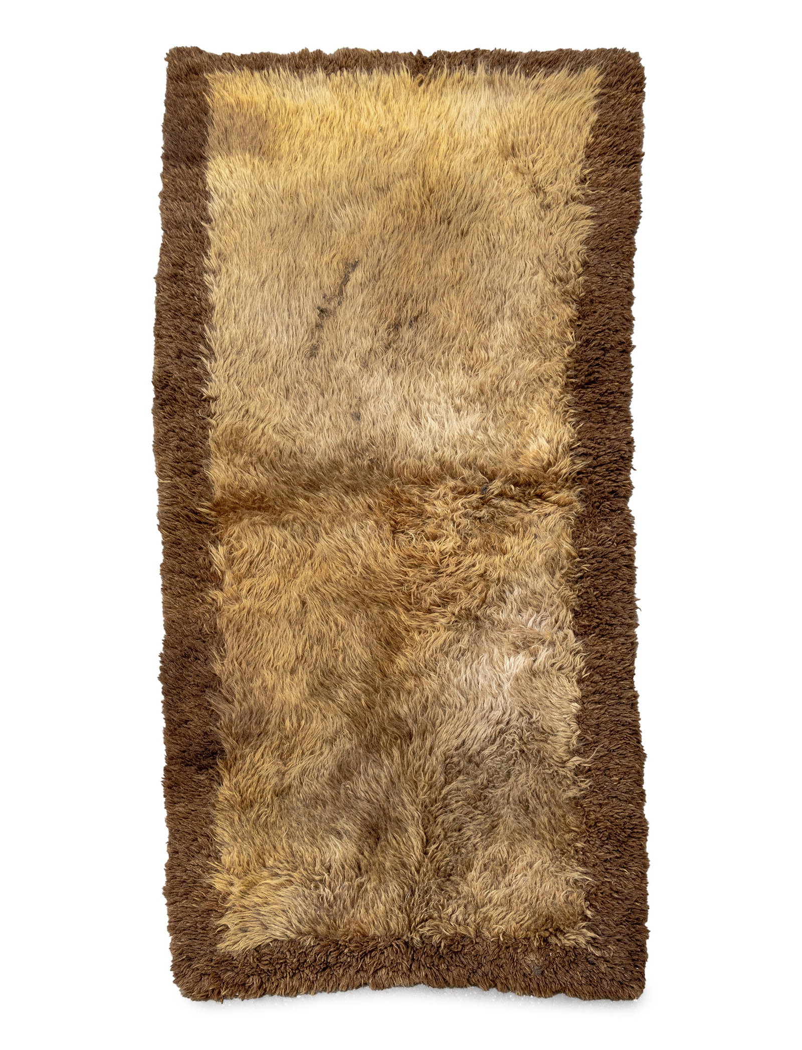 Scandinavian Modern Rya Rug, 6' 1" x 2' 10" (1 of 6)