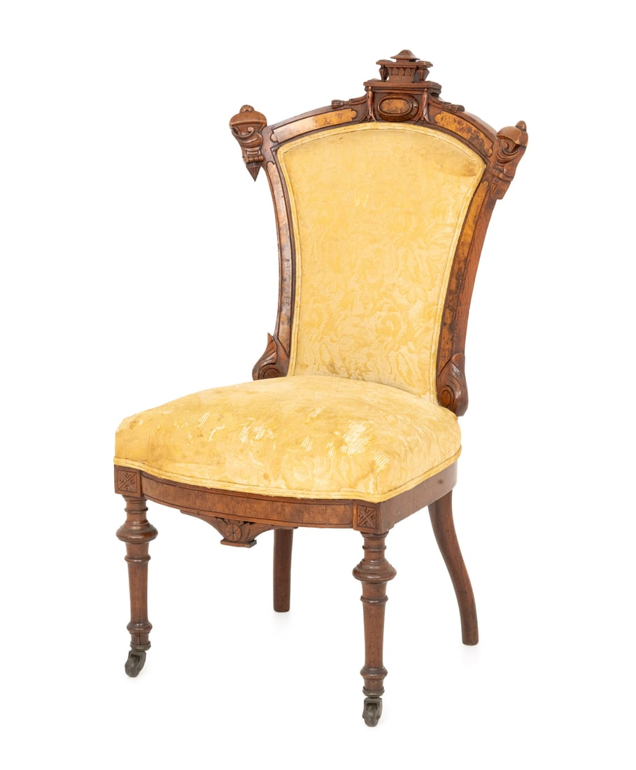 Aesthetic Movement Walnut Side Chair (1 of 8)