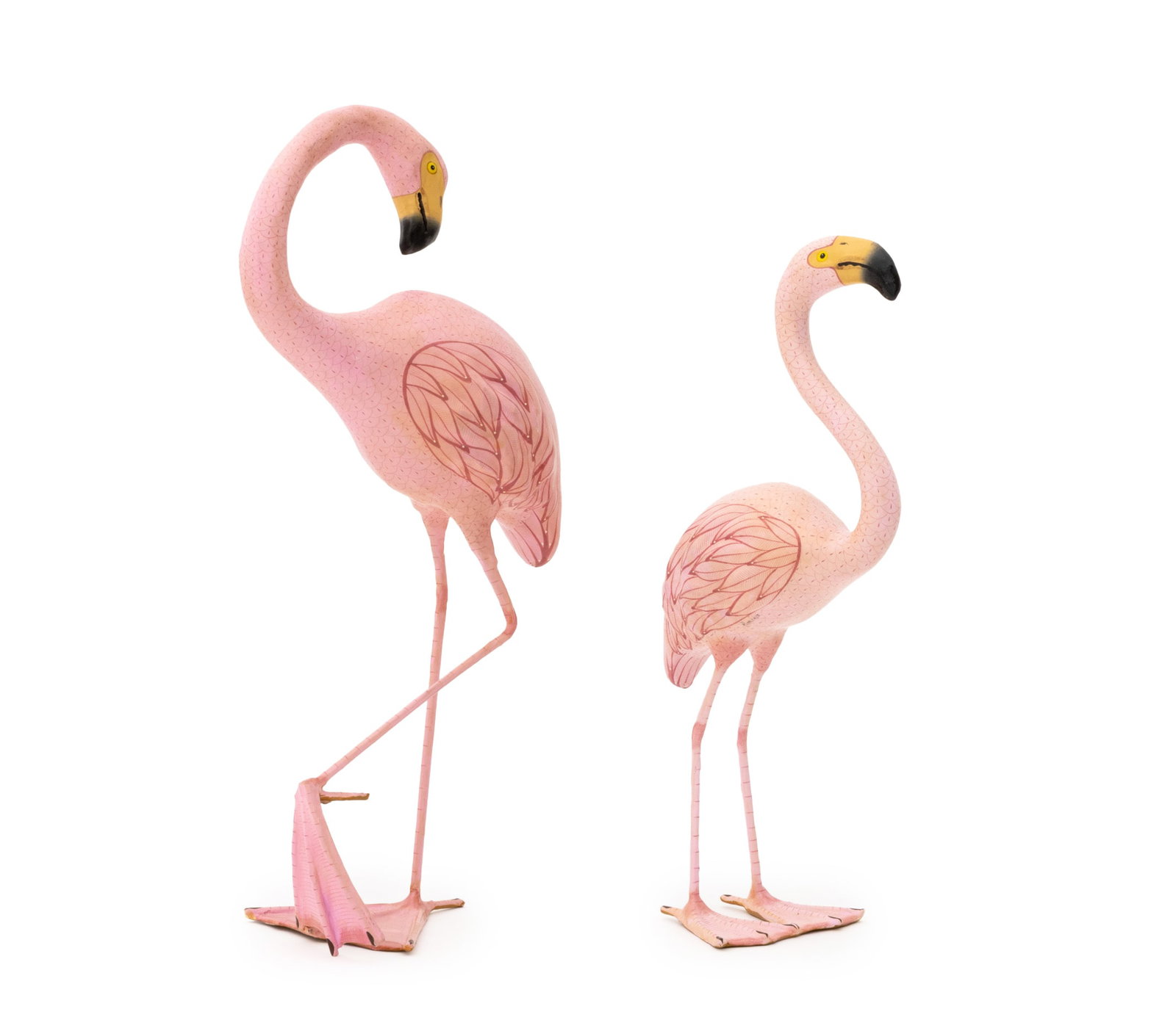 Ruvalcaba Pink Flamingo Sculptures, 2 (1 of 13)