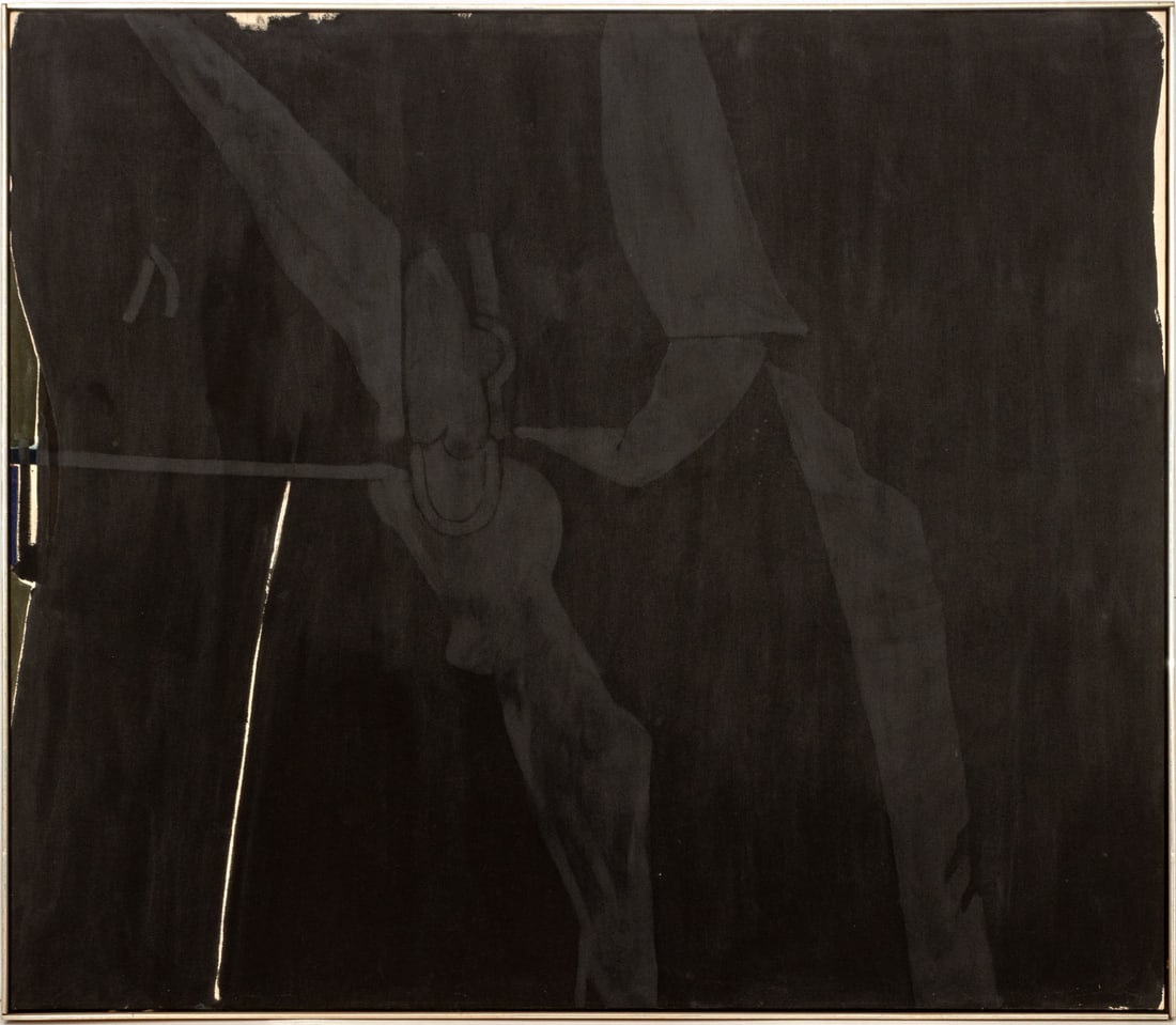 Jack Roth "GB-8 Cigales" Acrylic on Canvas, 1980 (1 of 10)