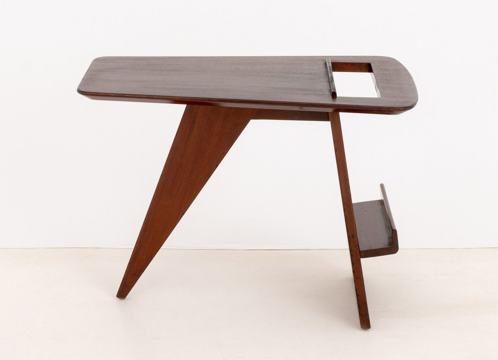 Jens Risom Walnut Magazine Table - 2