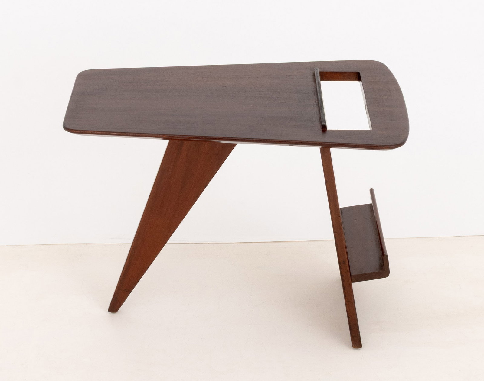 Jens Risom Walnut Magazine Table - 3