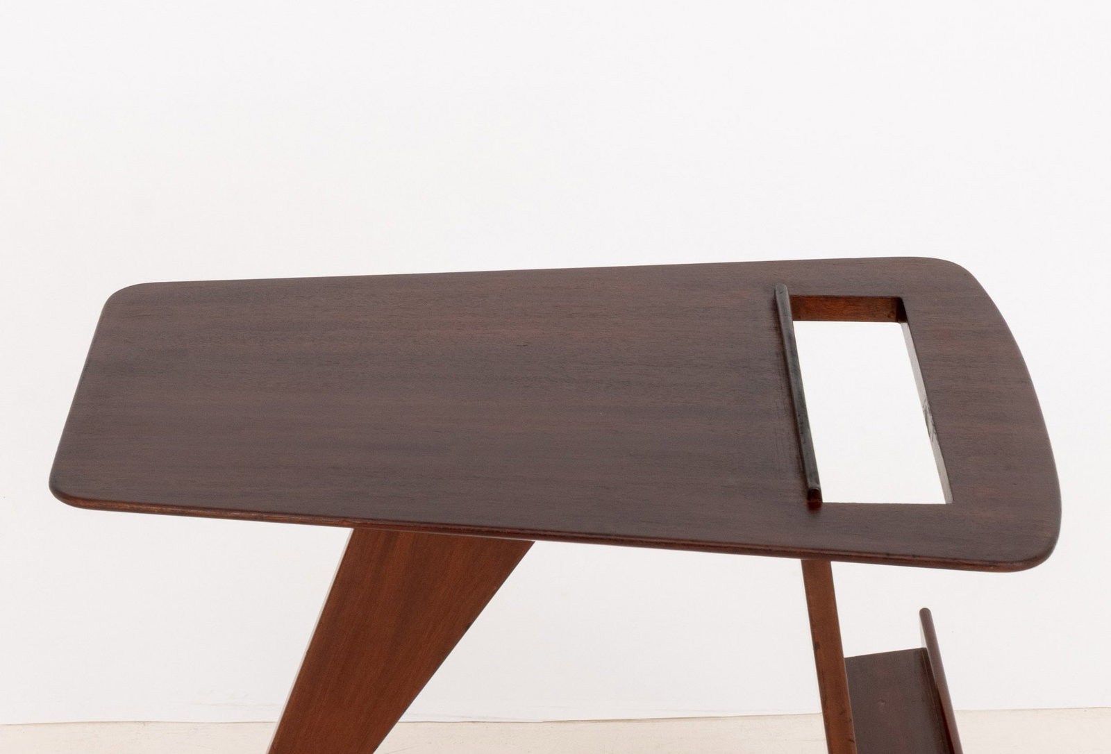 Jens Risom Walnut Magazine Table - 4