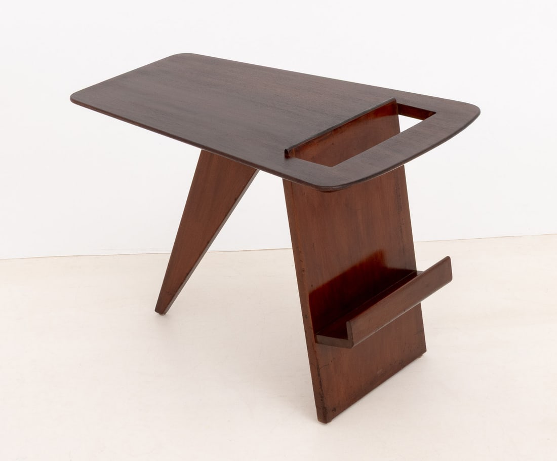 Jens Risom Walnut Magazine Table - 5