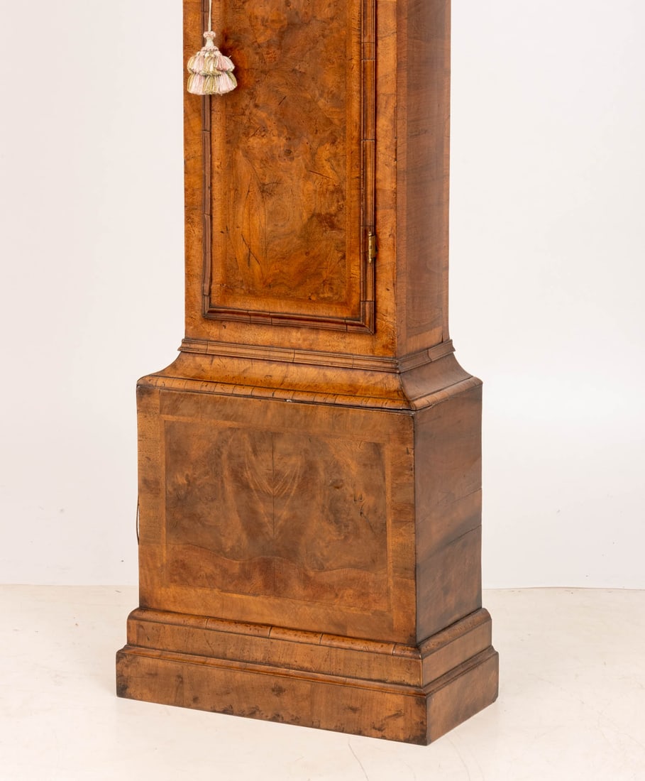 George II Walnut Striking Longcase Clock - 13