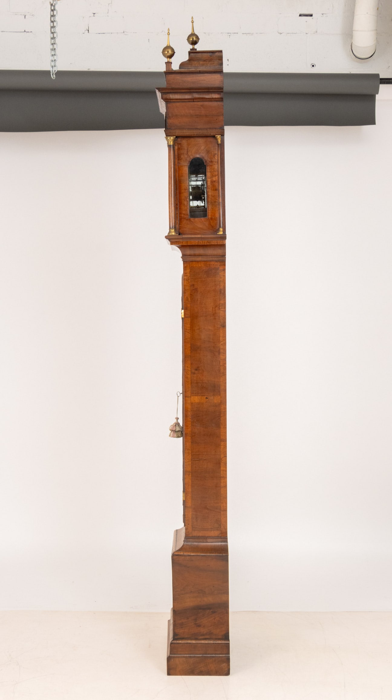 George II Walnut Striking Longcase Clock - 15