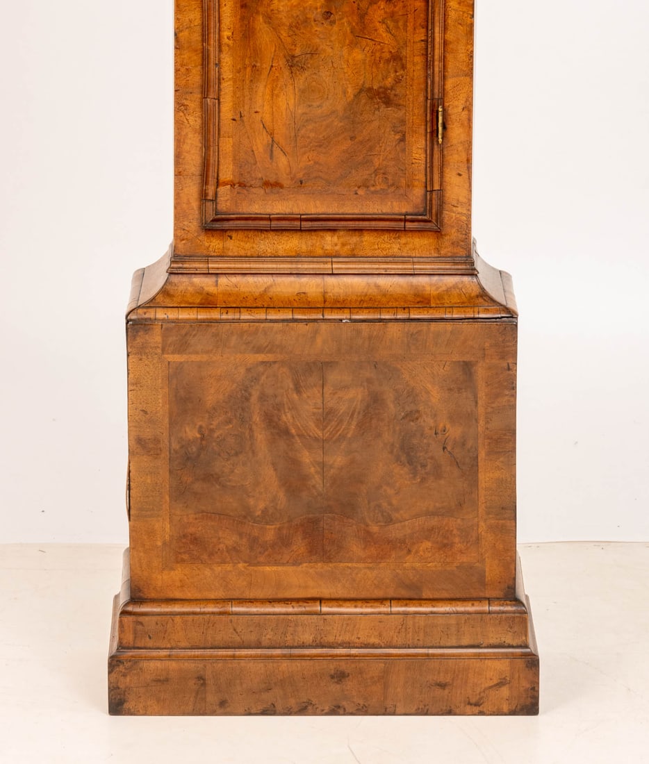 George II Walnut Striking Longcase Clock - 3