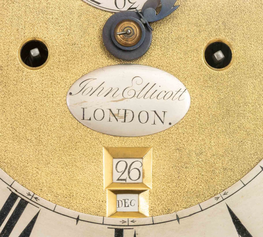 George II Walnut Striking Longcase Clock - 6