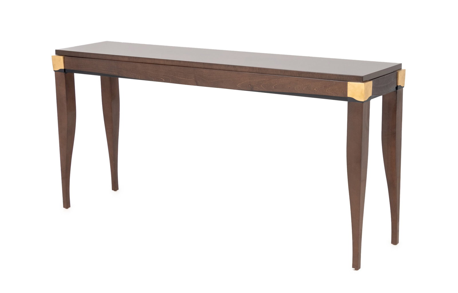 French Art Deco Style Satinwood Console Table (1 of 6)