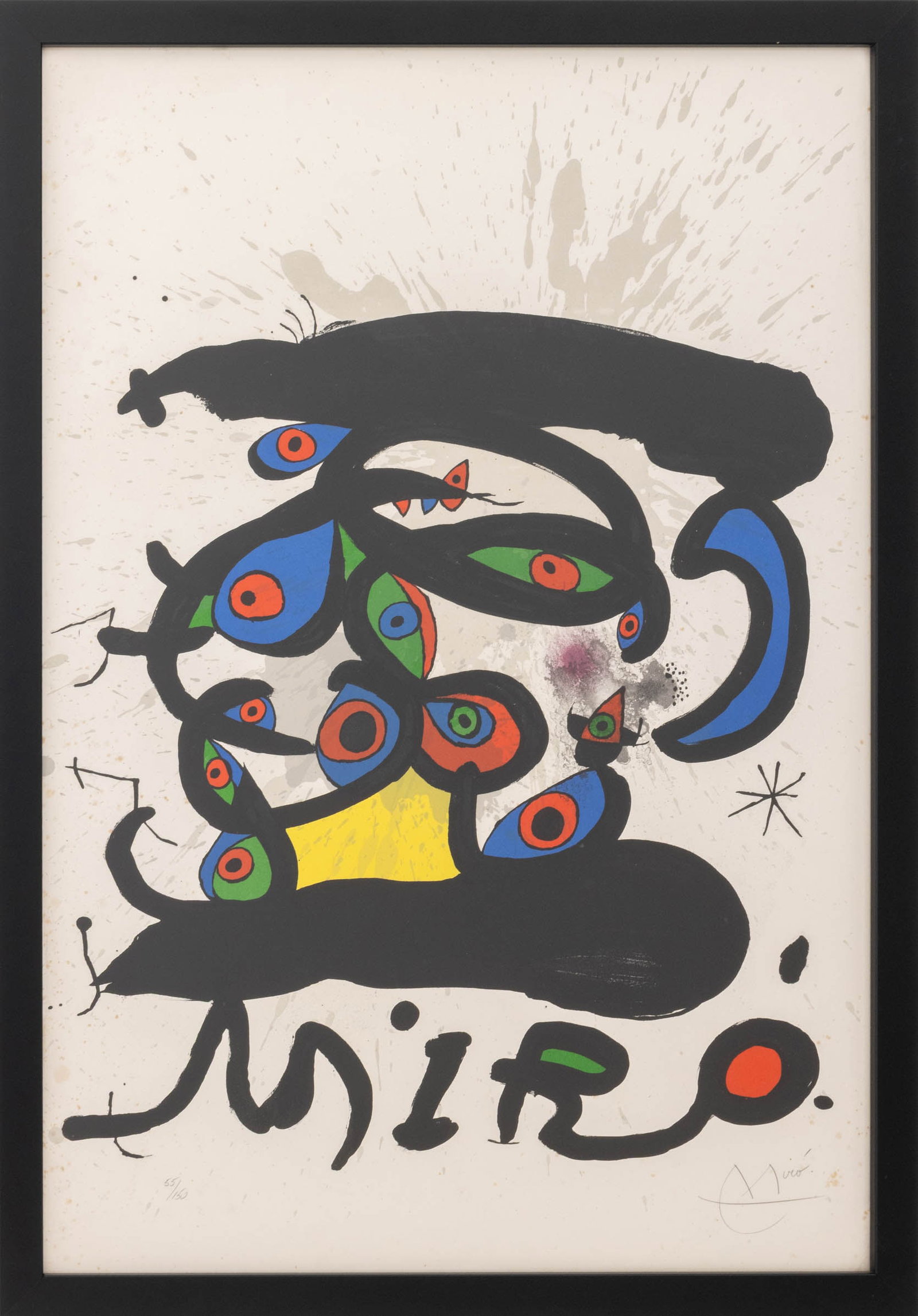 Joan Miro "Peintures sur Papier-Dessins", 1971 (1 of 9)