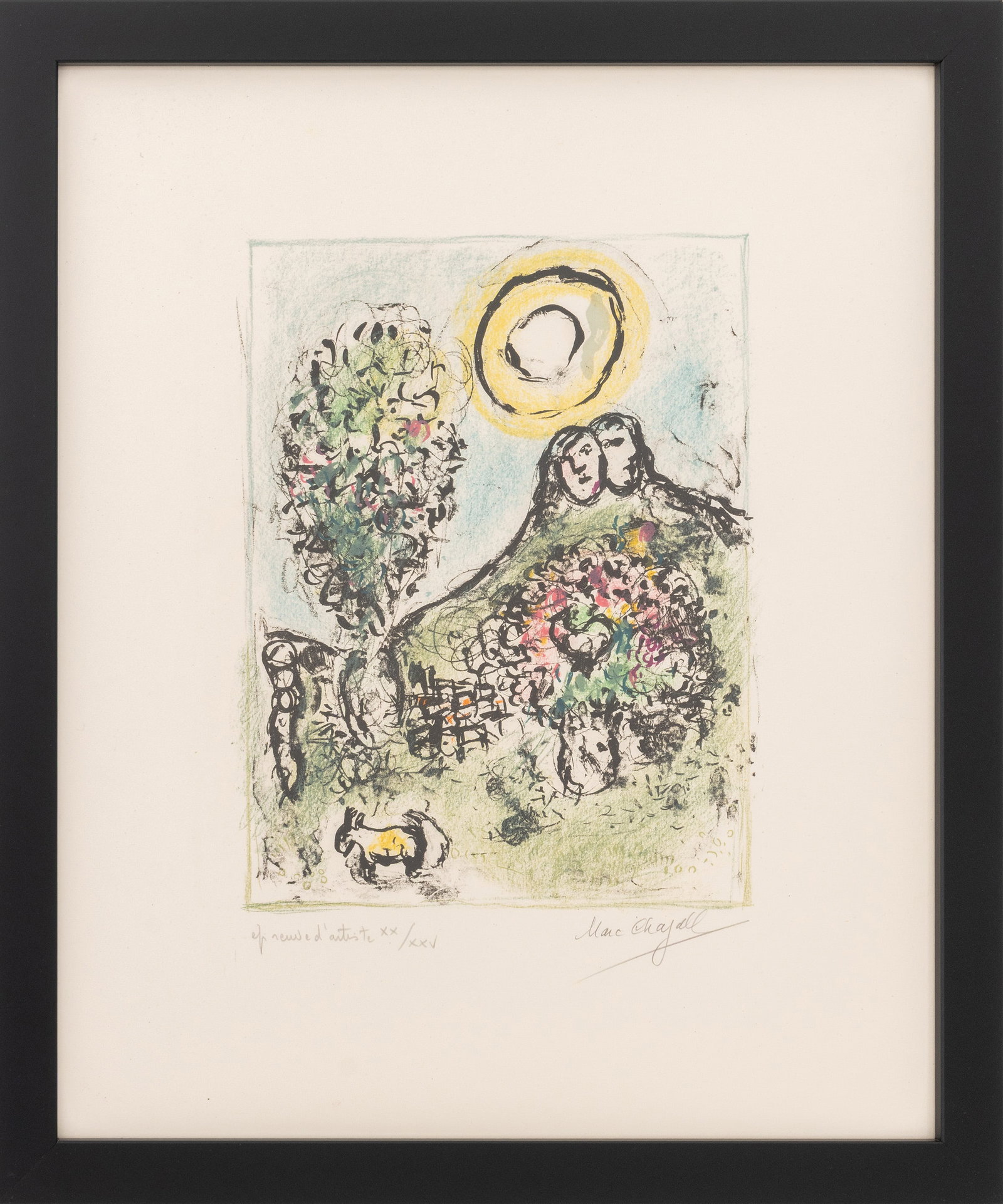 Marc Chagall "Le Baou de St. Jeannet II", 1969 (1 of 9)