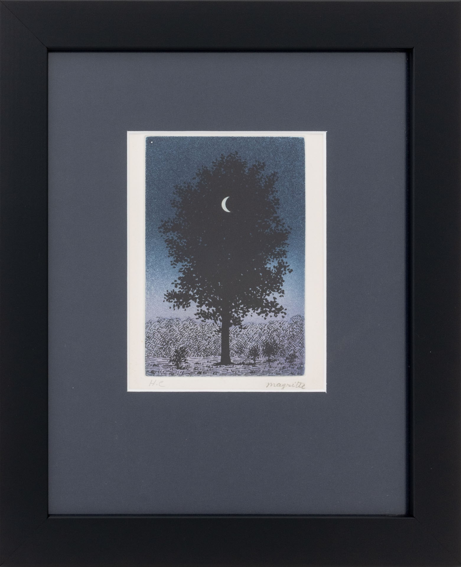 Rene Magritte "Le 16 Septembre" Etching, 1968 (1 of 9)