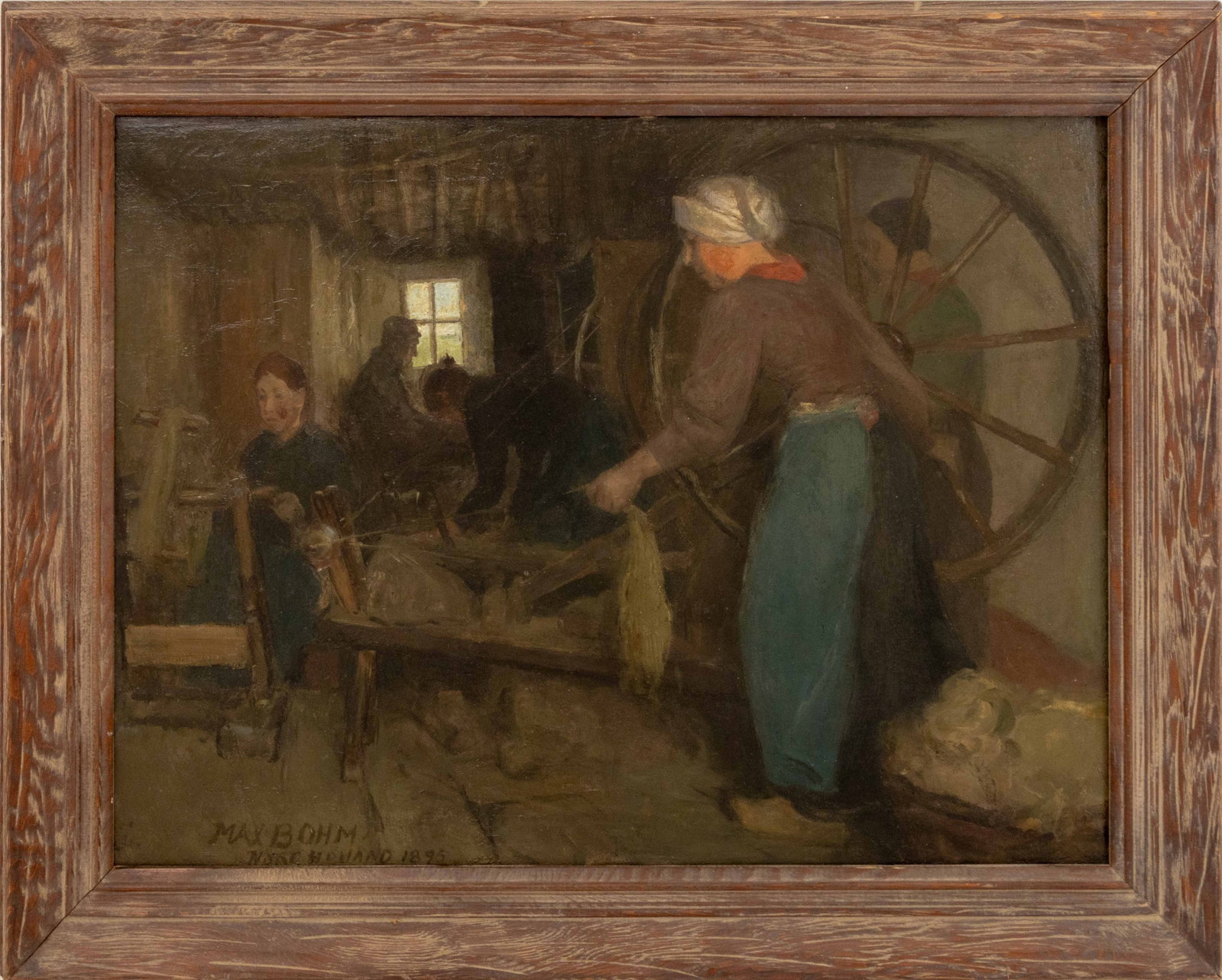 Max Bohm The Weavers Oil on Canvas, 1895 (1 of 13)