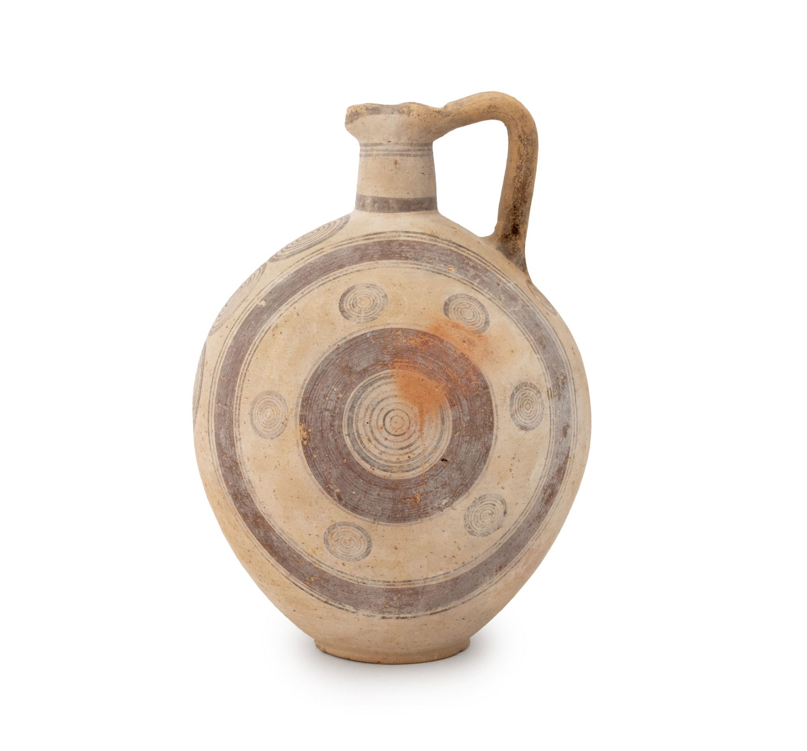 Ancient Cypriot "Bull's Eye" Oinochoe (1 of 11)