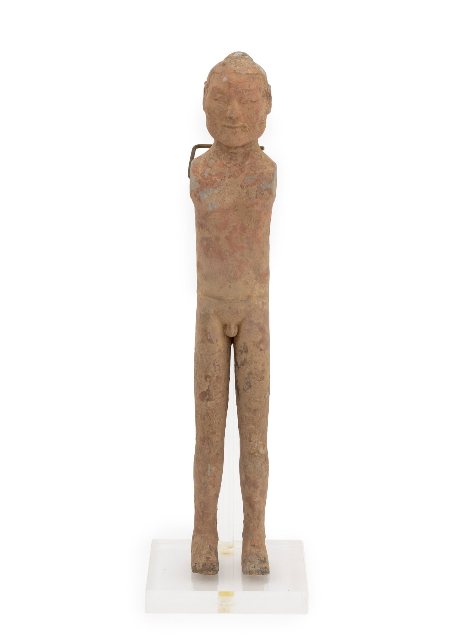 Chinese Han Dynasty Pottery "Stickman" Sculpture (1 of 10)