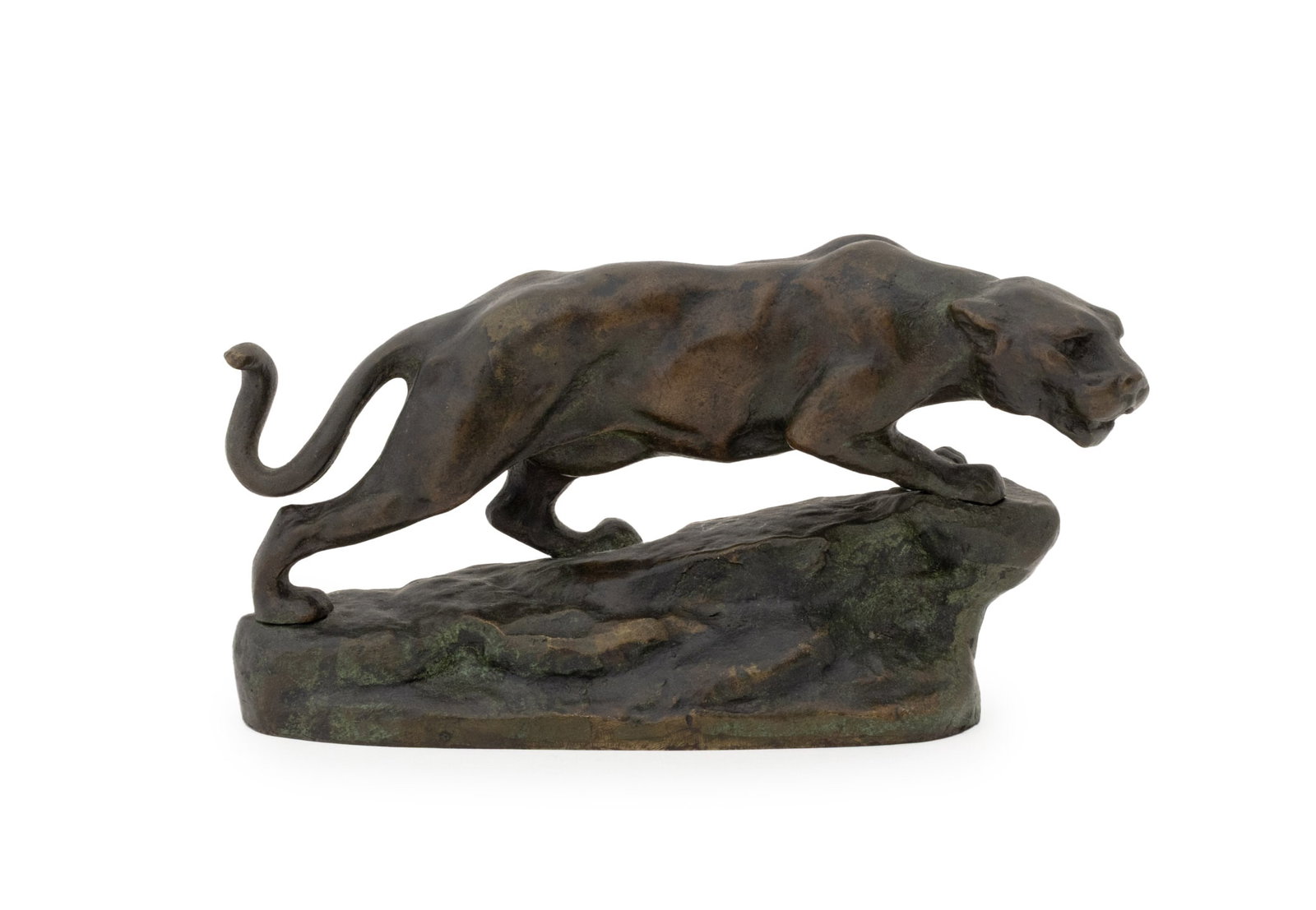 After Antoine-Louis Barye Panther de Tunis Bronze (1 of 9)