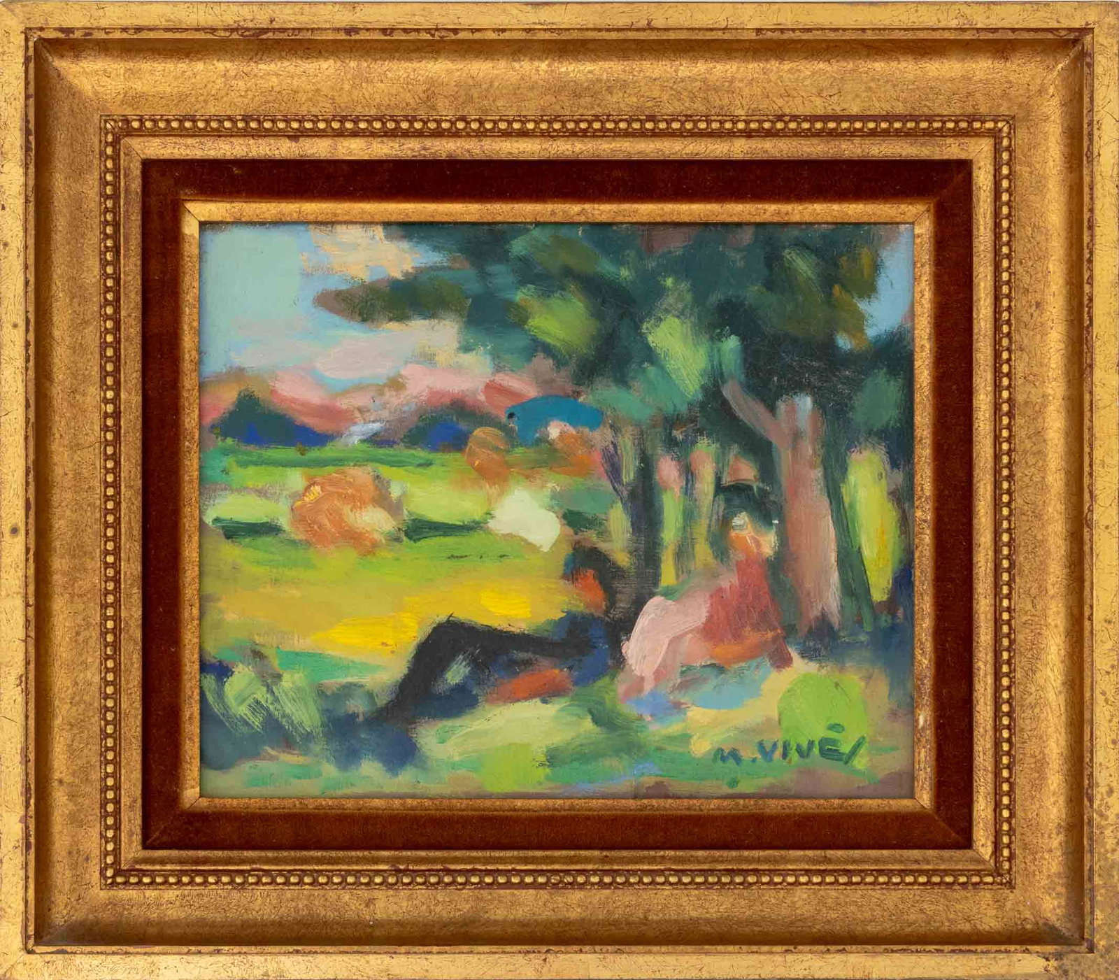 Martin Vives "Le Repos sous Les Arbres" (1 of 8)