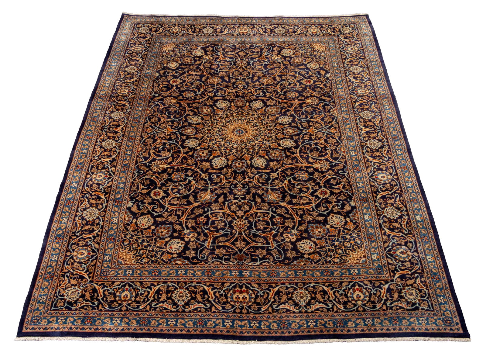 Persian Keshan Carpet, 11' 10" x 8' 2.5" (1 of 10)
