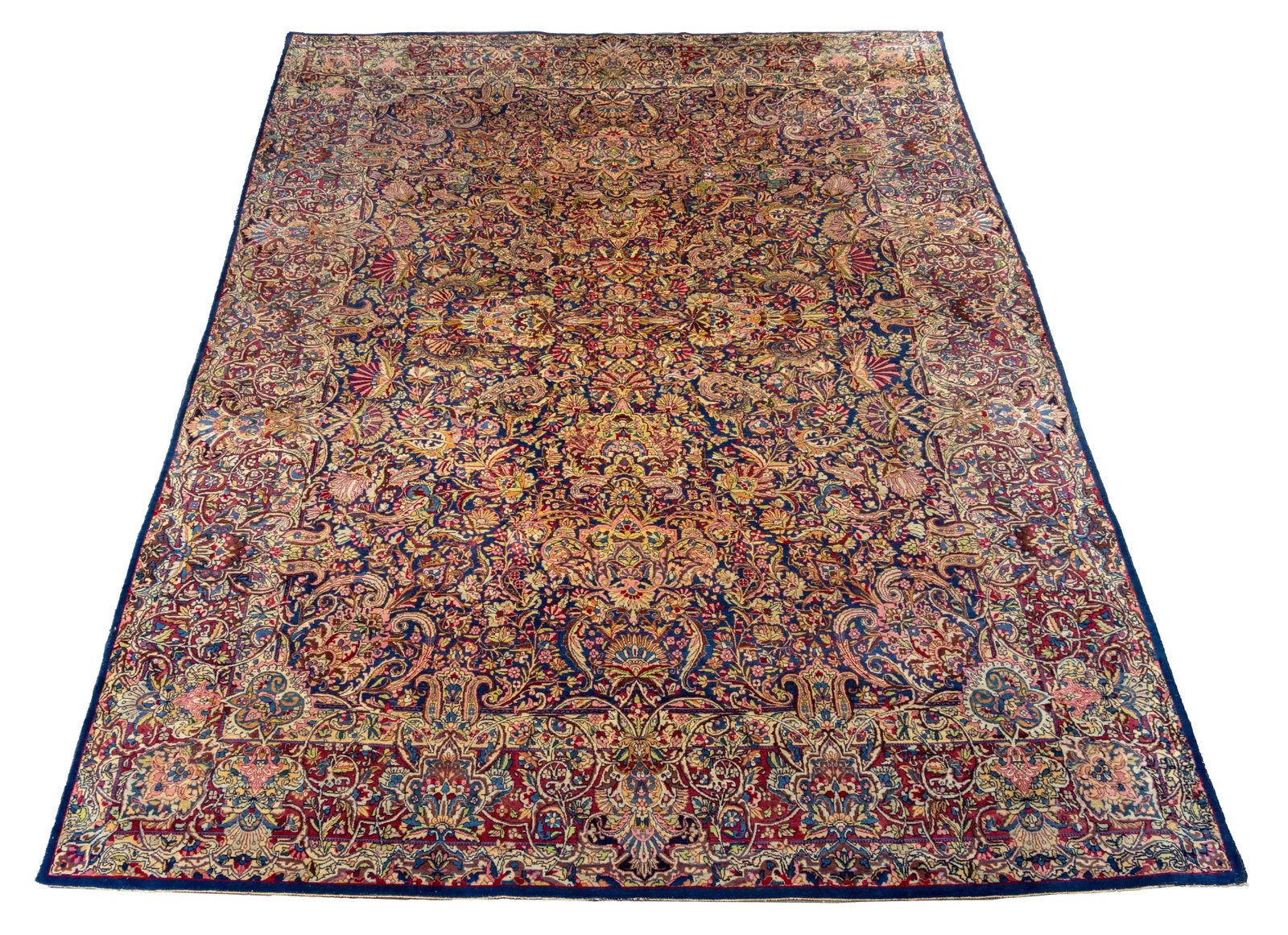 Persian Kerman Carpet, 12' 7" x 8' 10" (1 of 11)