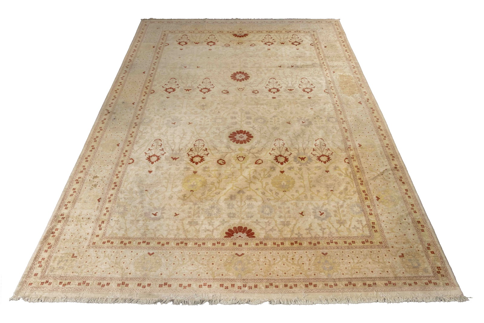 Turkish Oushak Carpet, 18' x 11' 11" (1 of 11)