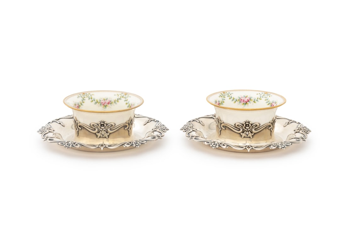 American Sterling Silver Bouillon Cups, Pair (1 of 11)