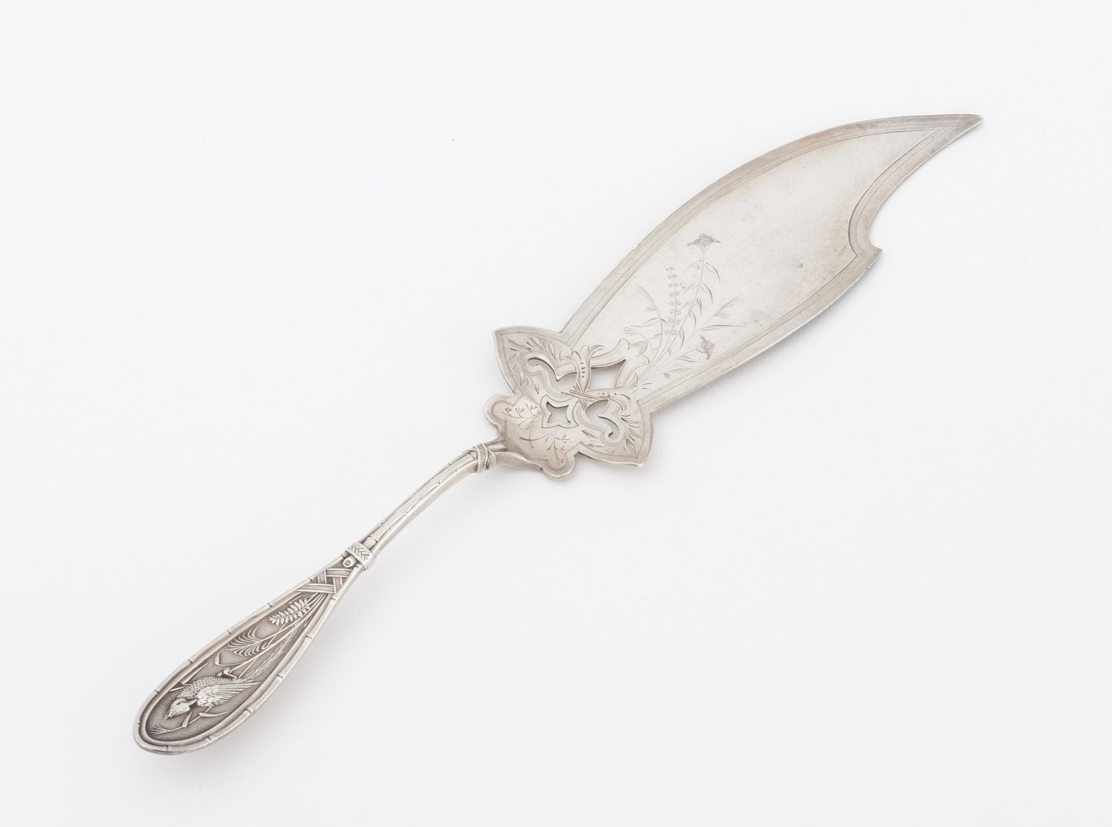 American Sterling Silver Fish Serving Flatware, 2 - 3