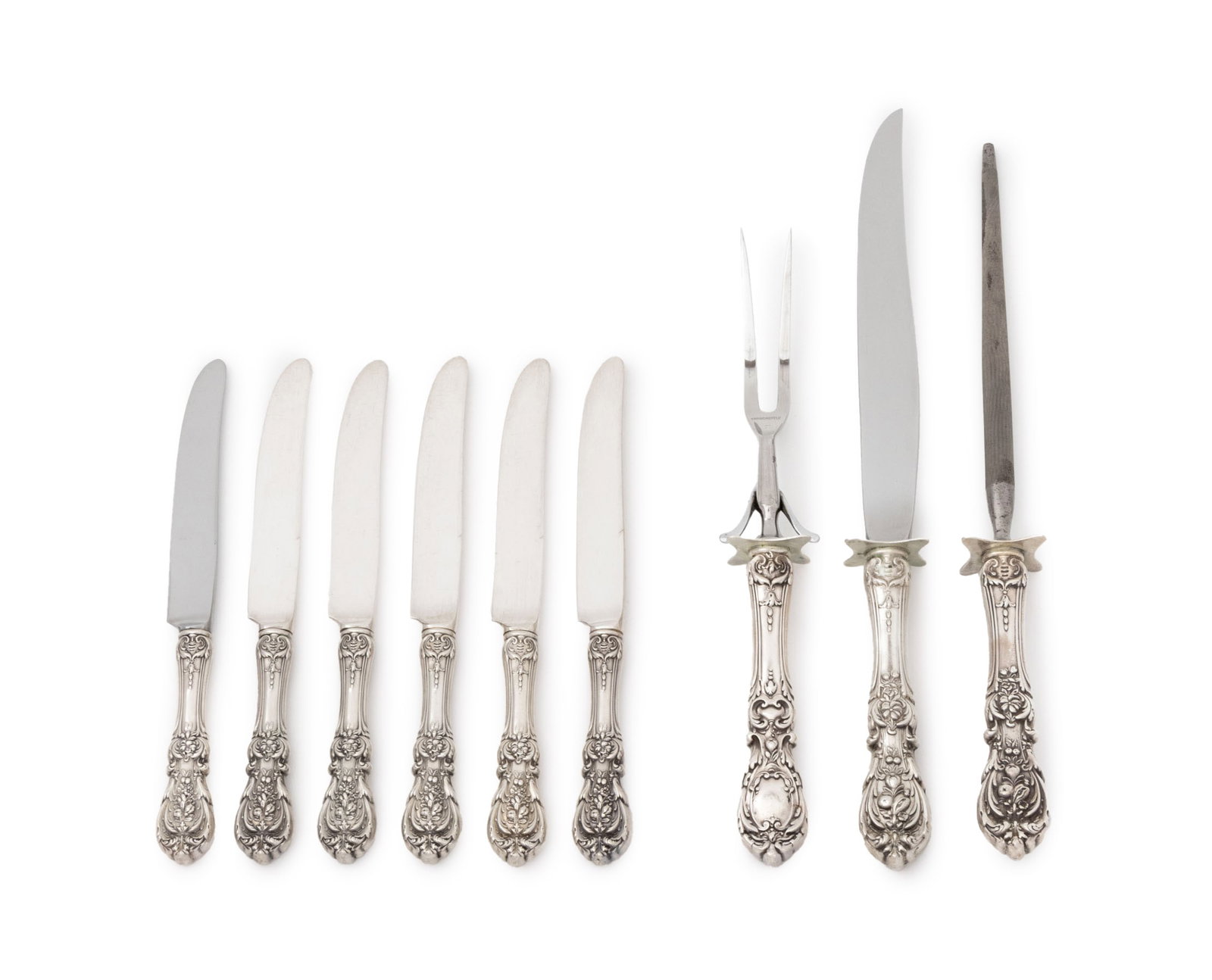 Reed & Barton "Francis 1st" Silver Cutlery, 9 Pcs. (1 of 11)