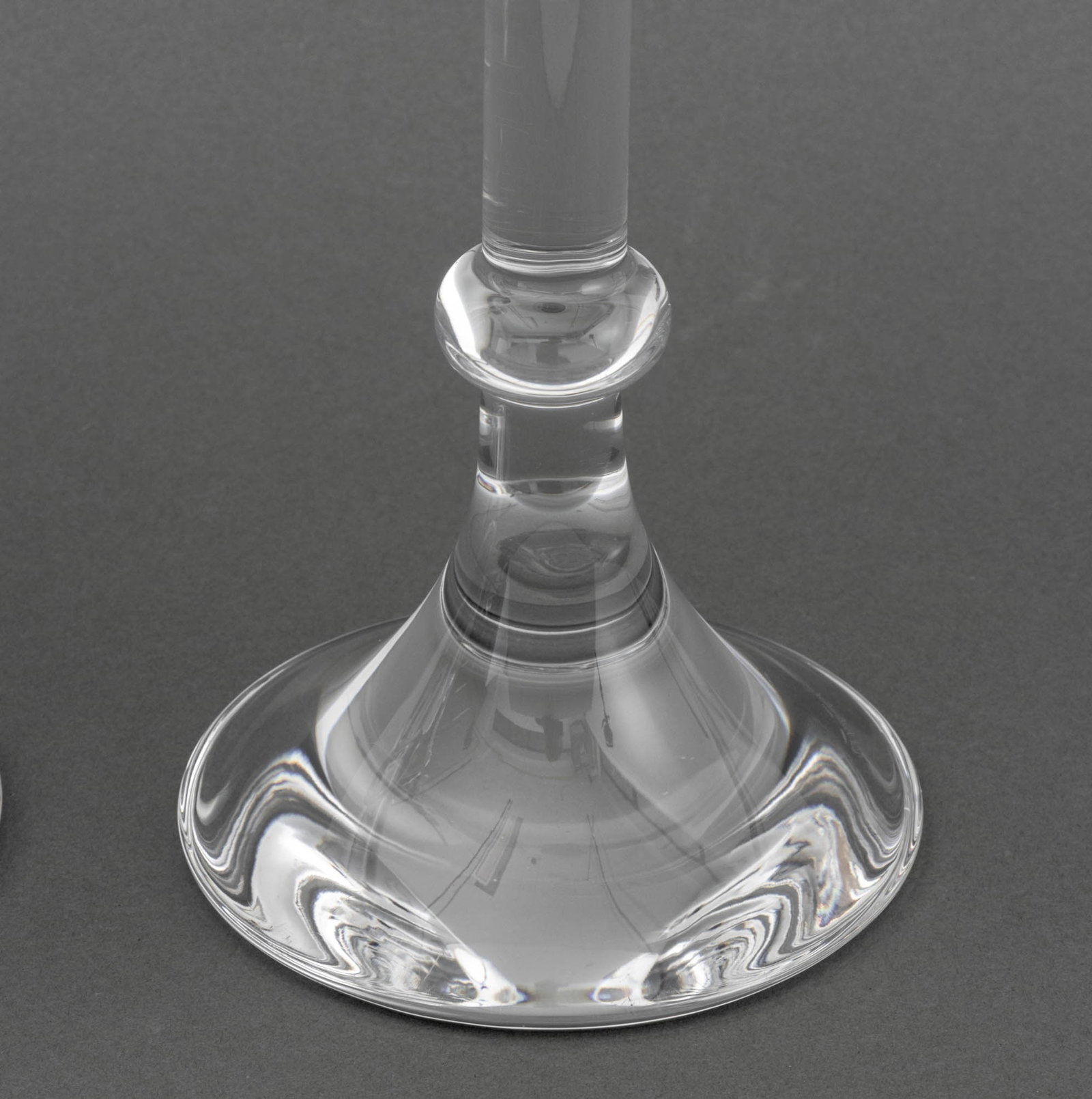 Val St. Lambert Crystal Candlesticks, Pair - 4