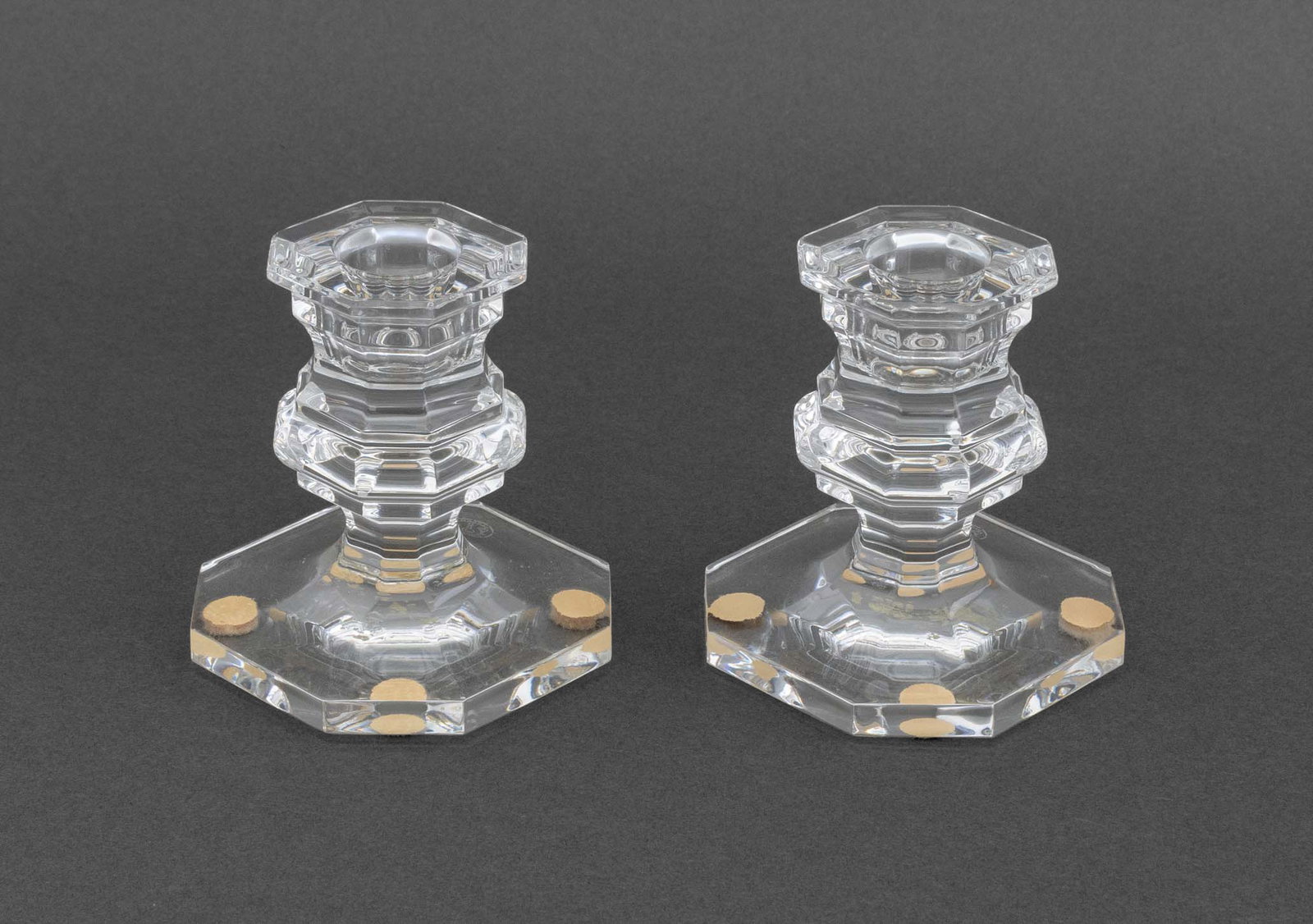 Baccarat Crystal "Regence" Candlesticks, Pair (1 of 8)