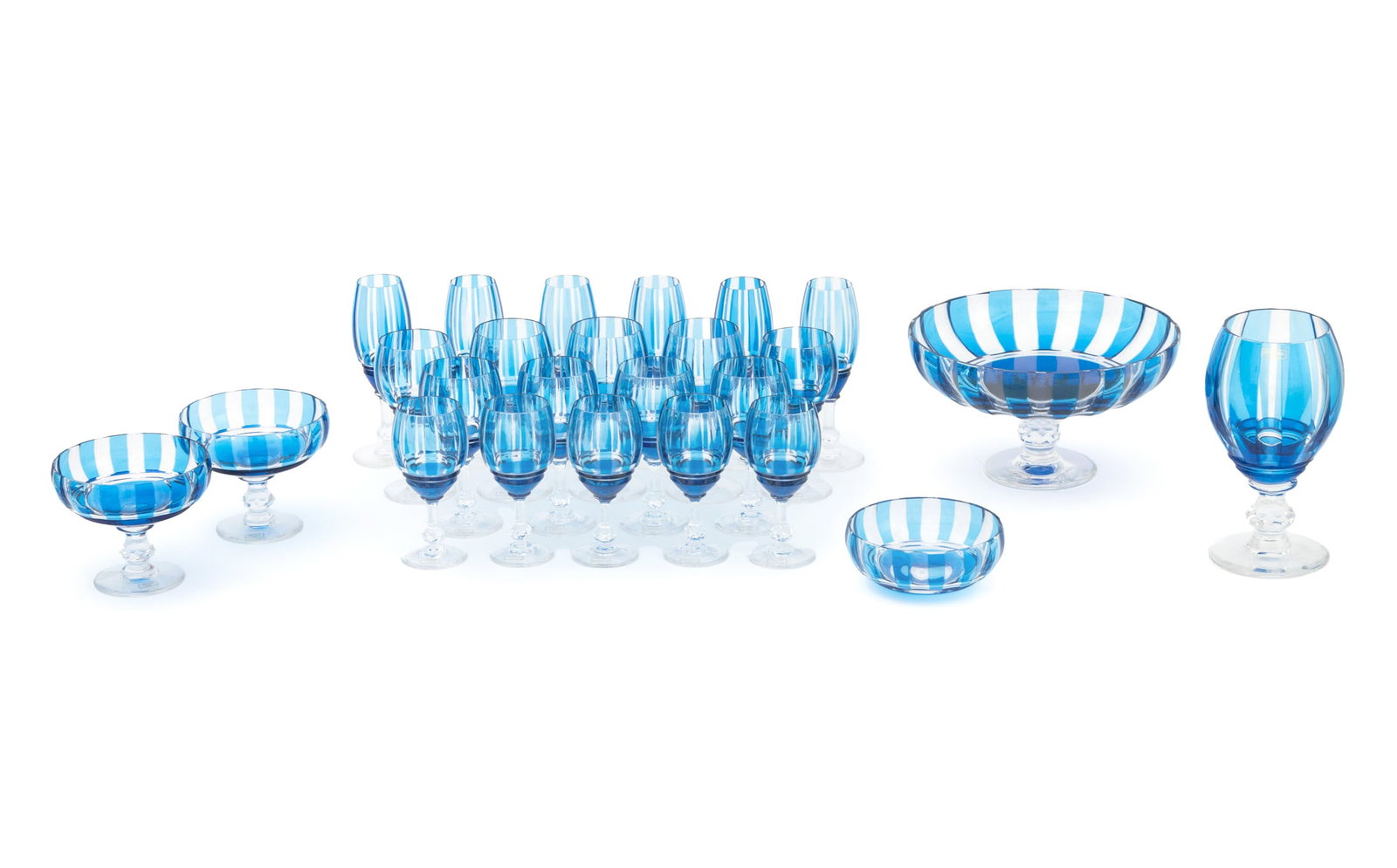 Saint-Louis Crystal Stemware Service, 25 Pcs. (1 of 19)
