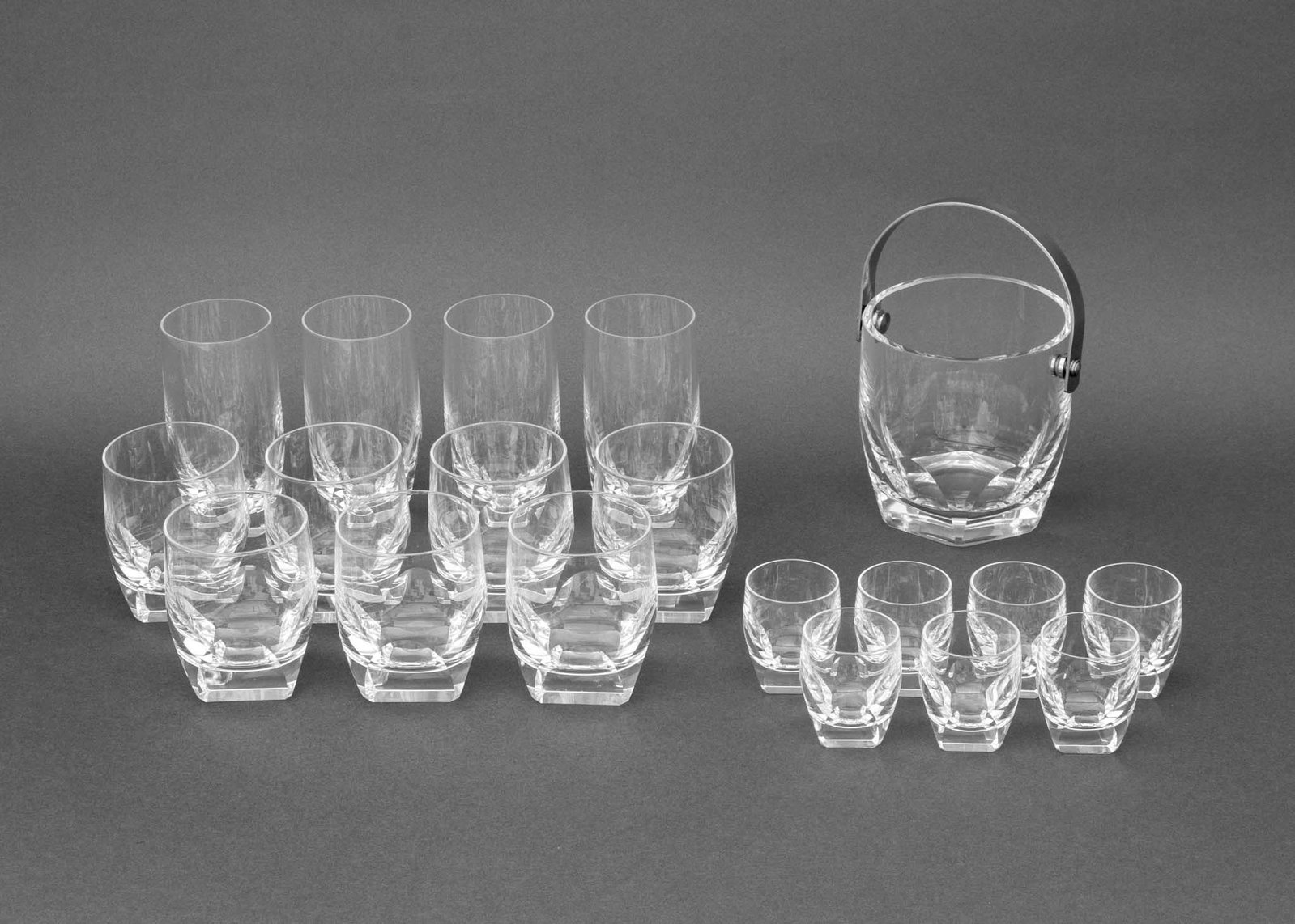 Moser Attr. Crystal Part Barware Service, 19 Pcs. (1 of 11)